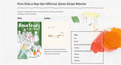 Desktop Screenshot of dylanhicks.com